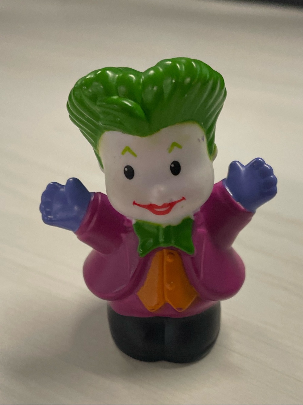 Little People Joker Green-Haired  Figurine Kids Toy Batman  Character